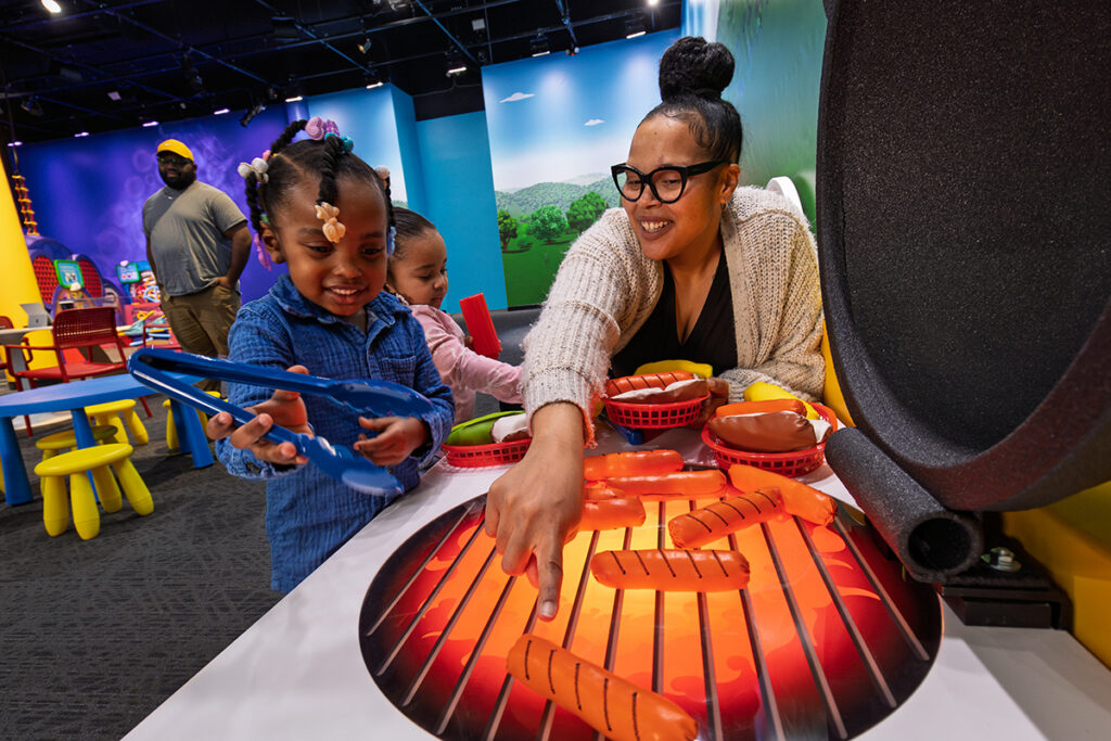 Hands-on children's exhibit at CMOM