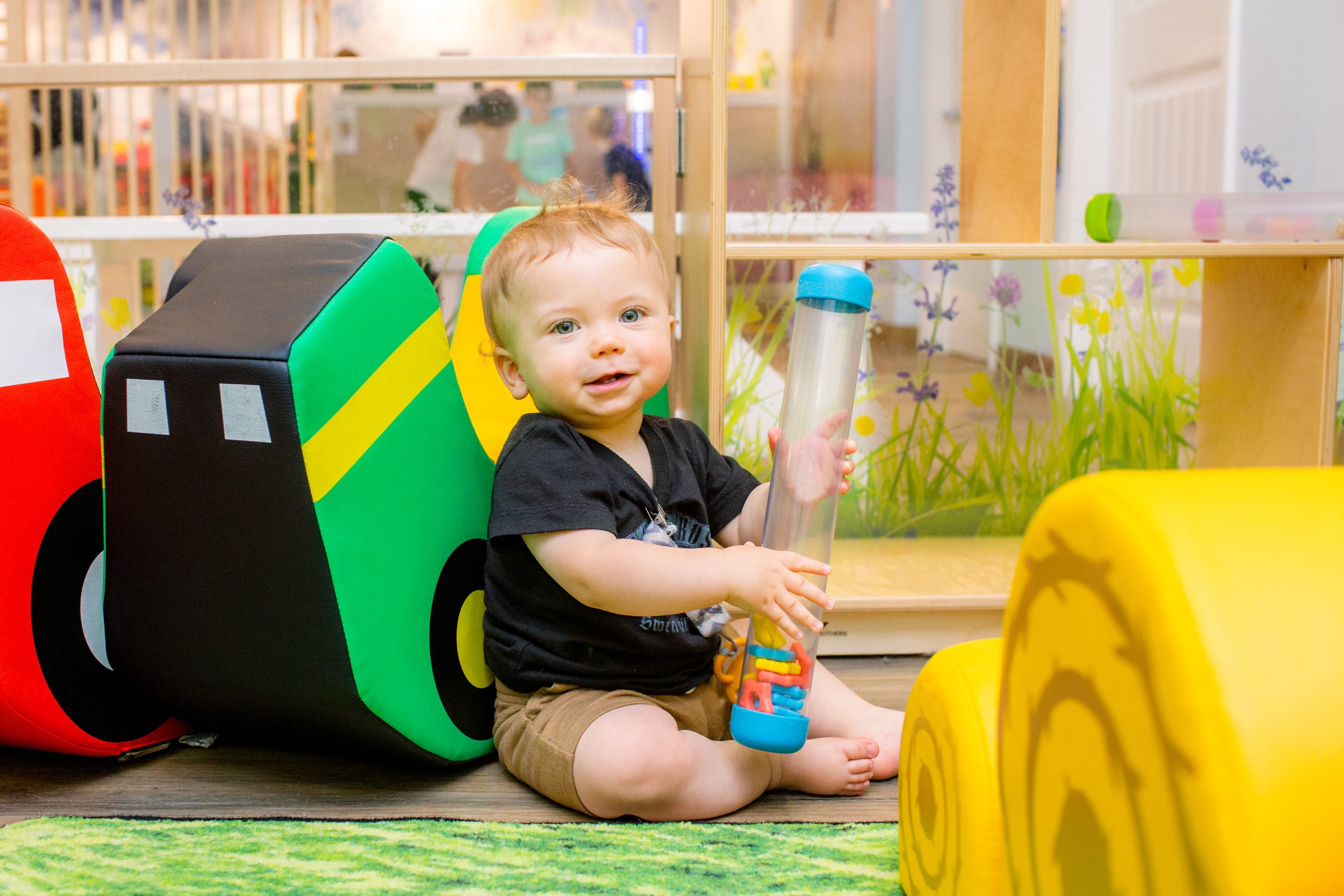 Tot Spot and young-child play space at Children's Museum of Pooler