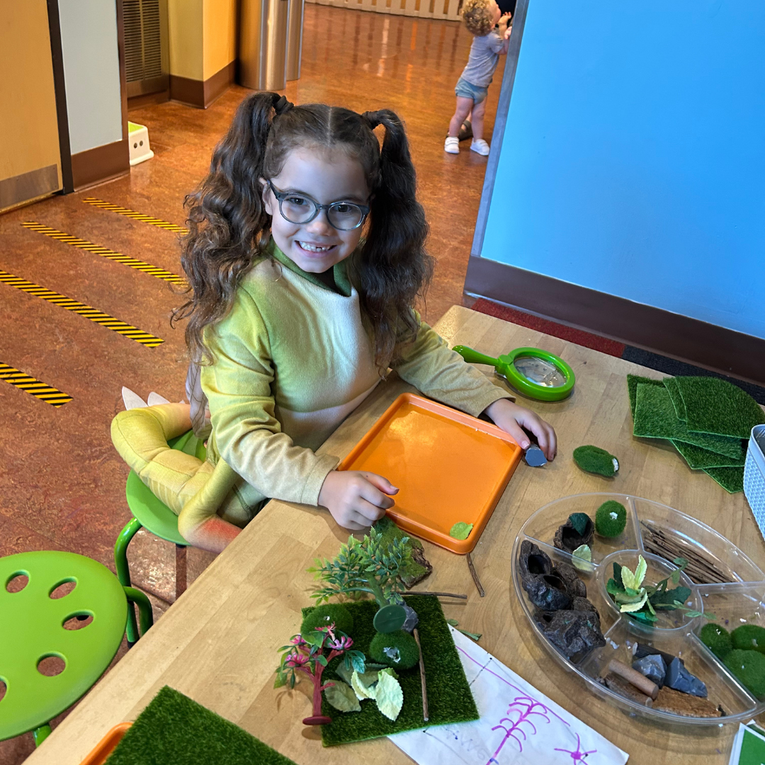 Family-friendly exhibit space inside CMON.