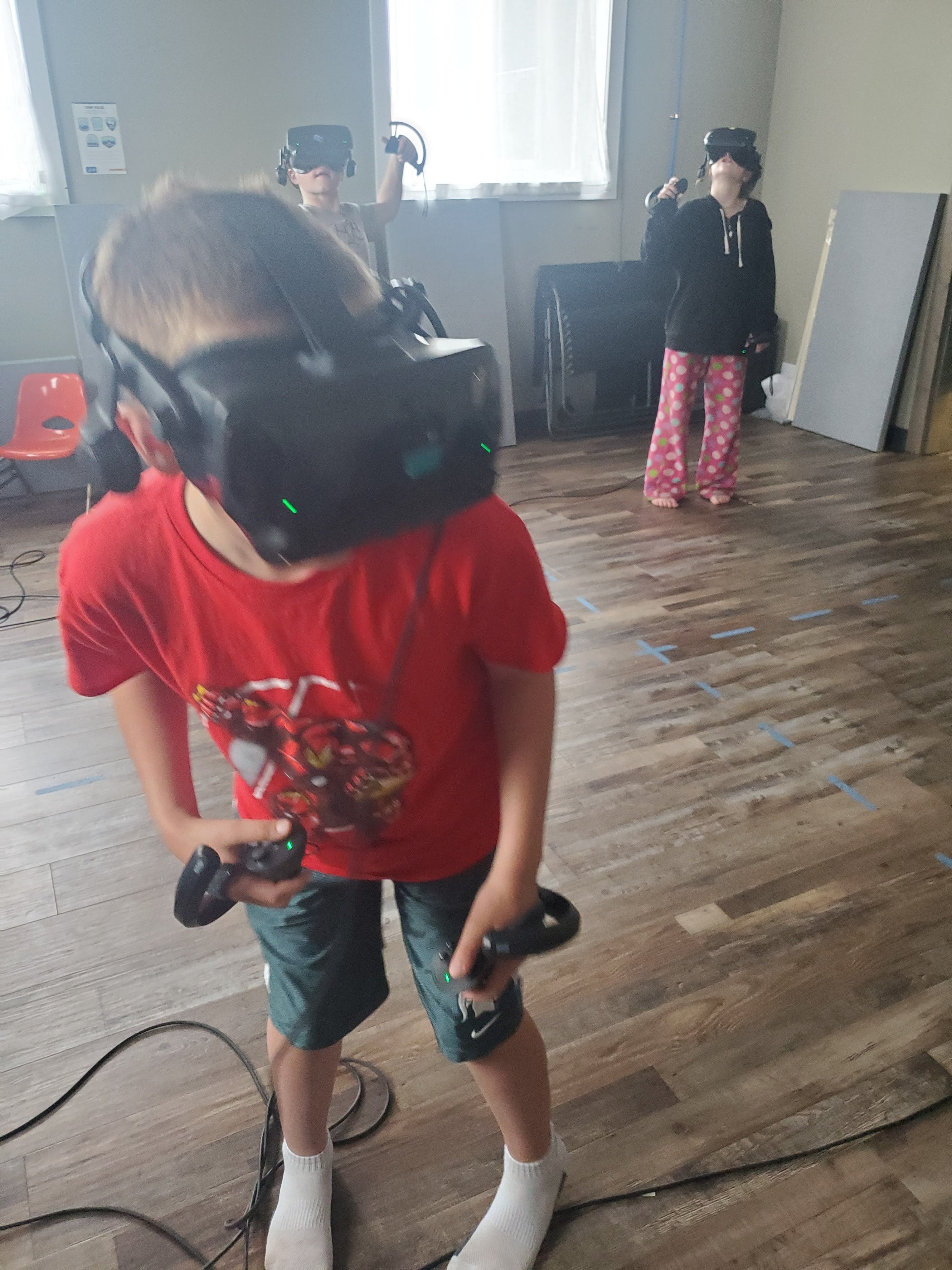 VR activity area at COGNiTiON Science & Discovery Center.