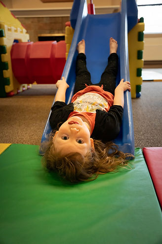 Children's play area at Corvallis Indoor Park.