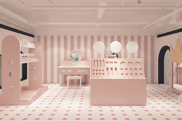 Bright indoor play features at Daisy's Kids Cafe