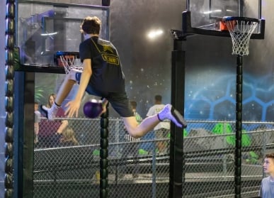 Basketball activity at DEFY