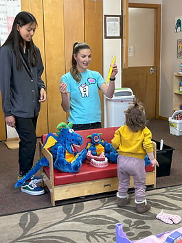 Toddler-sized indoor play setup at Durango Cafe au Play.