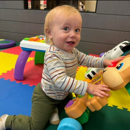 Toddler soft-play setup at Emmazing Play