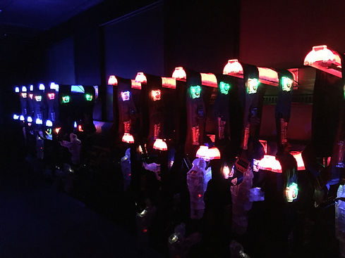 Family entertainment area inside Fireflies Fun Zone