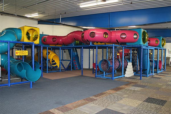 Main indoor play area at First Season Community Center.