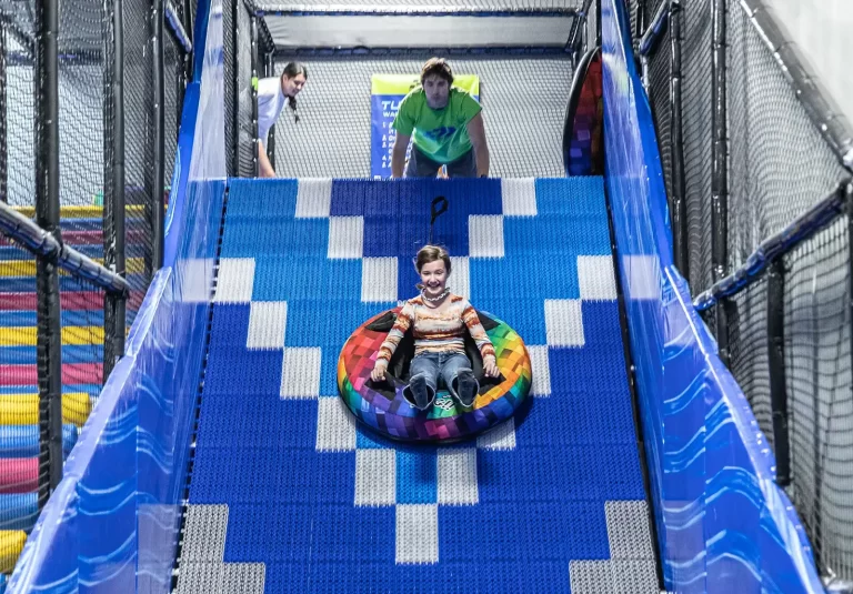 Active indoor play area at Formula Fun Adventure Park & Racing.