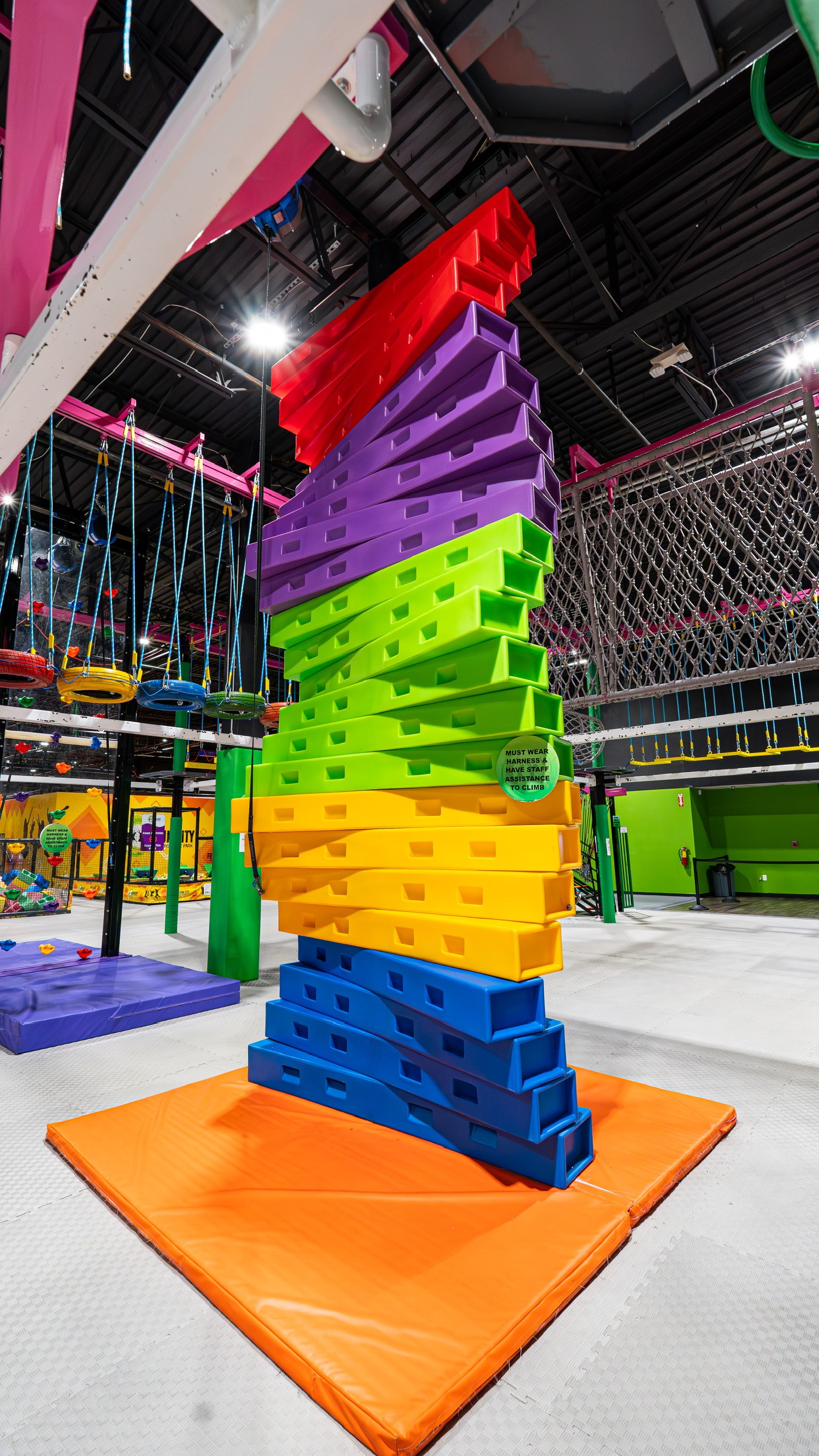 Fun City Cordova indoor attraction view