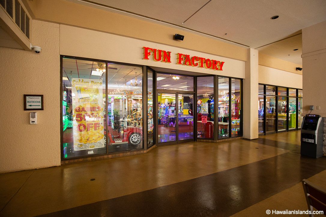 Fun Factory entrance at Kukui Grove in Lihue