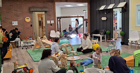 Play equipment at FUNdamentals