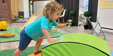Indoor play scene at FUNdamentals in Riverside