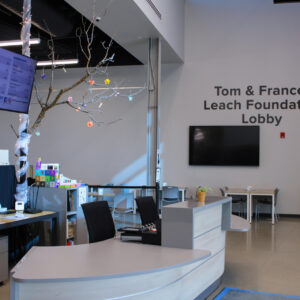 Hands-on lobby activity at Gateway to Science