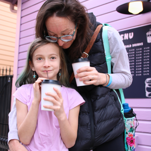 Cafe and family space at Gilbert House Children's Museum.