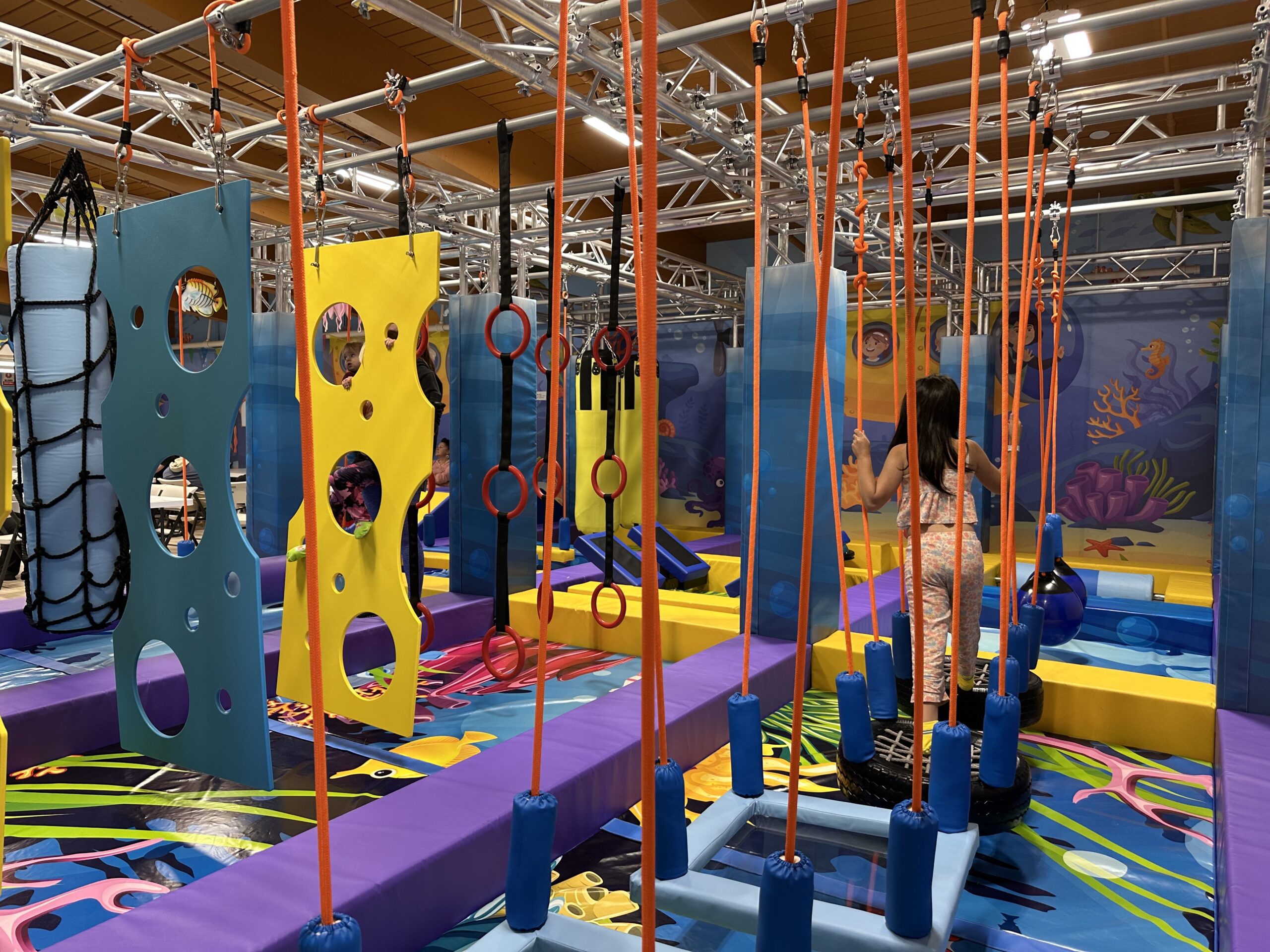 Exterior-facing promotional image of GO KIDZ Playground in Florence