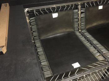 Hangtime trampoline details