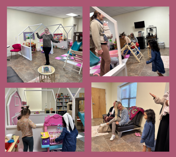 Indoor play setup at Haven inside Swift Presbyterian Church in Foley