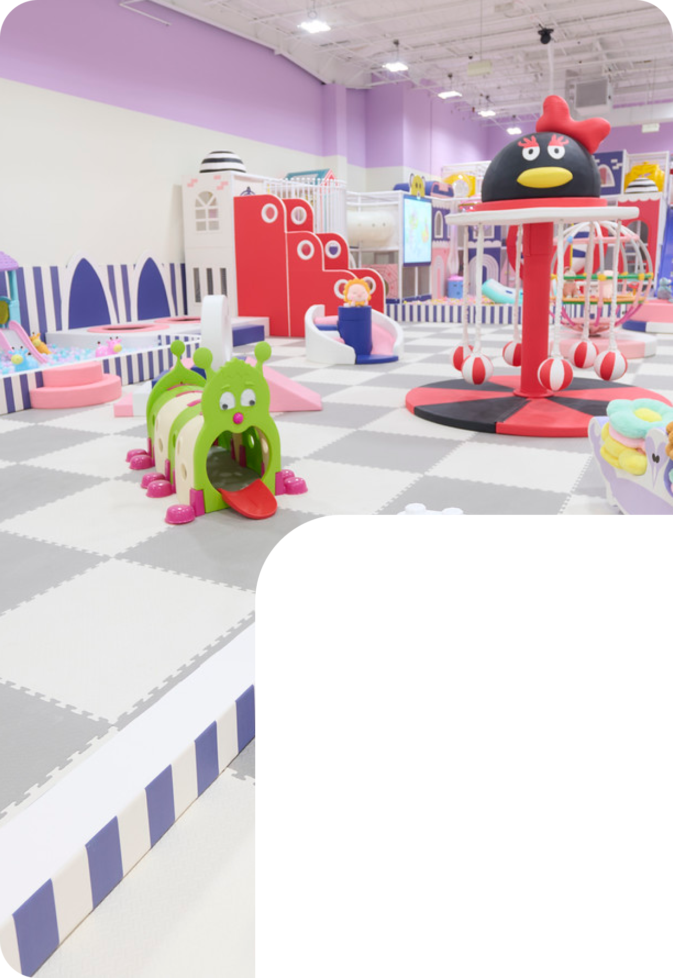 Toddler-friendly play area at High Five Play House