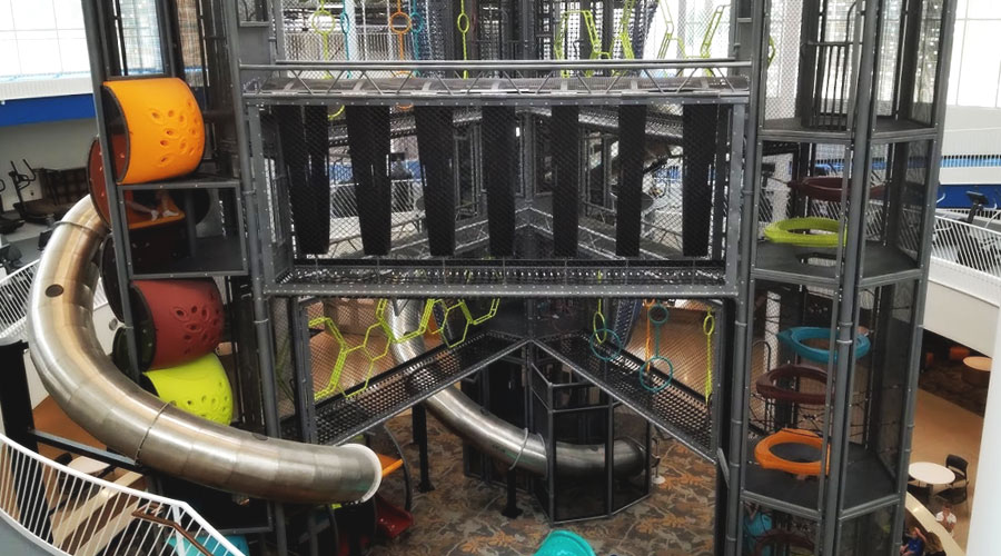 Additional indoor playground view at CORE Play