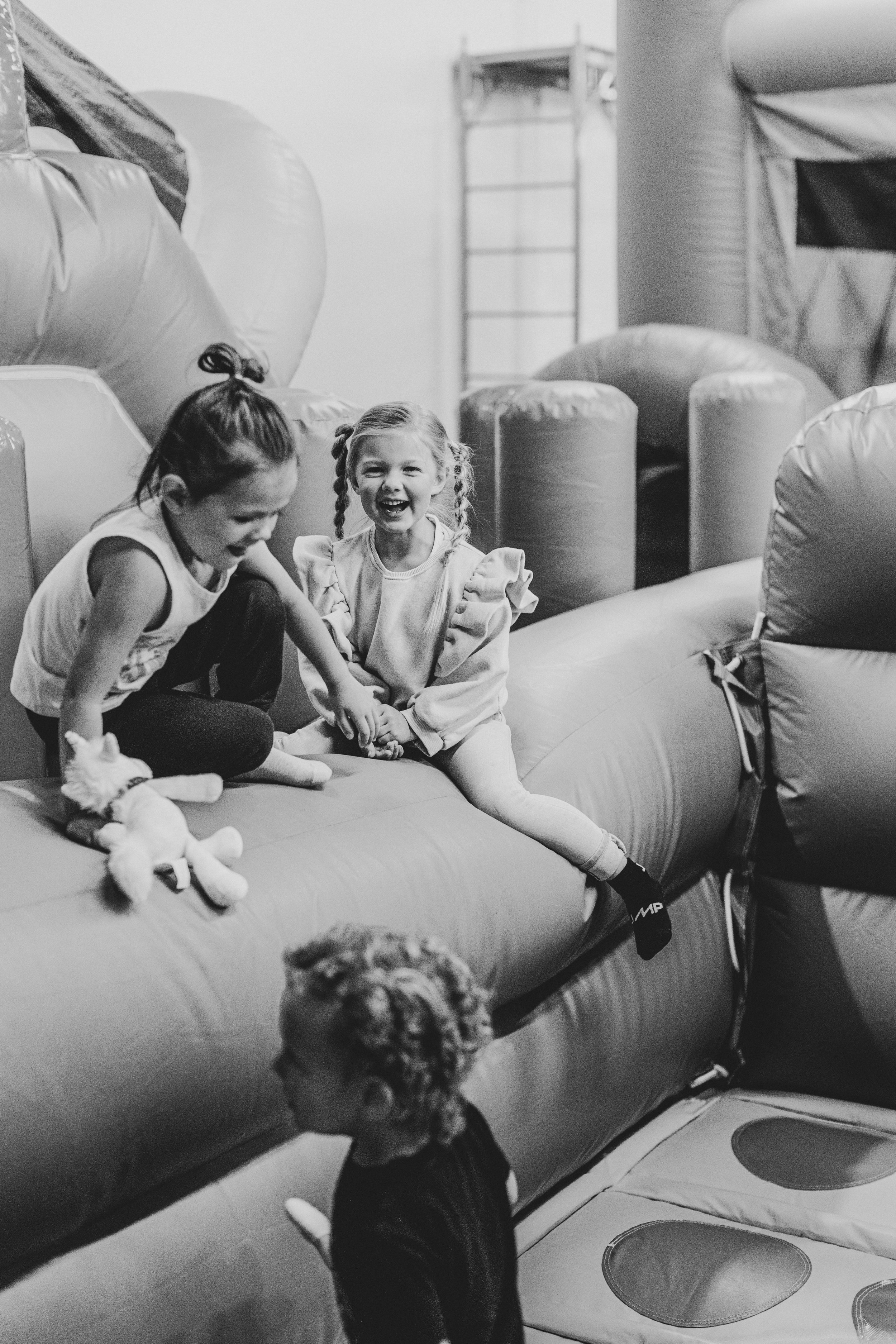 Blow-up and younger-kid zone at House of Jump