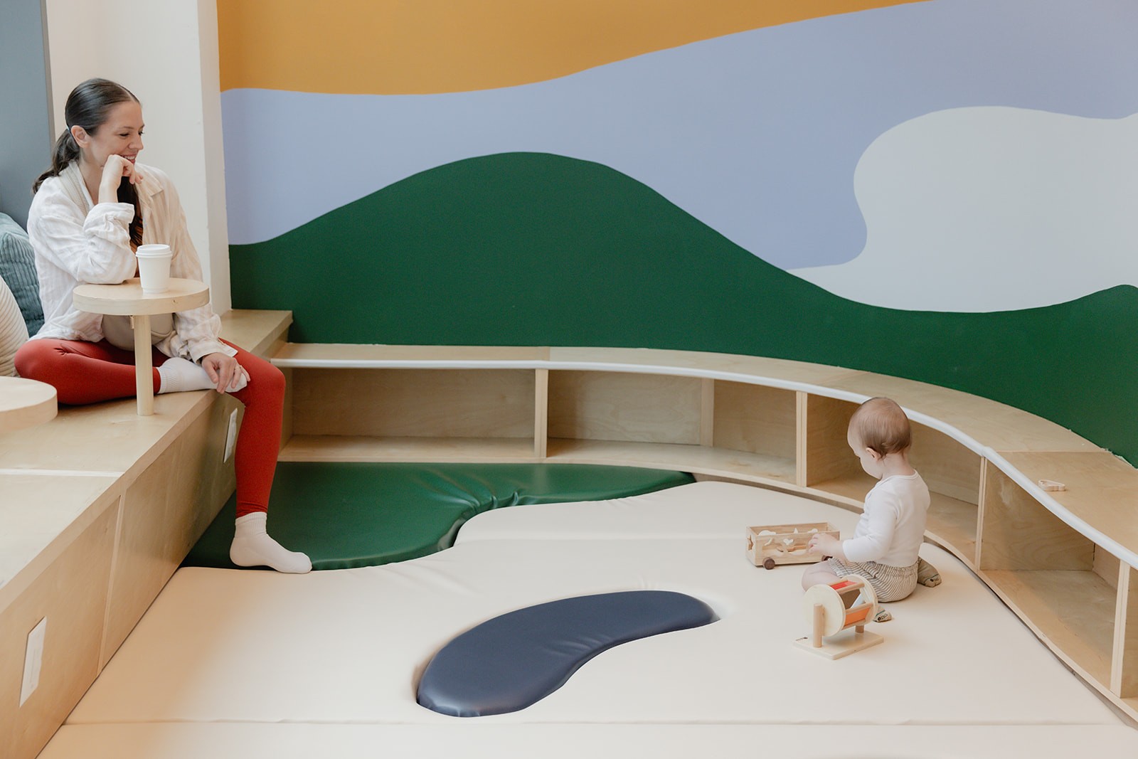 Indoor play setup for babies and preschoolers at House of Wonder