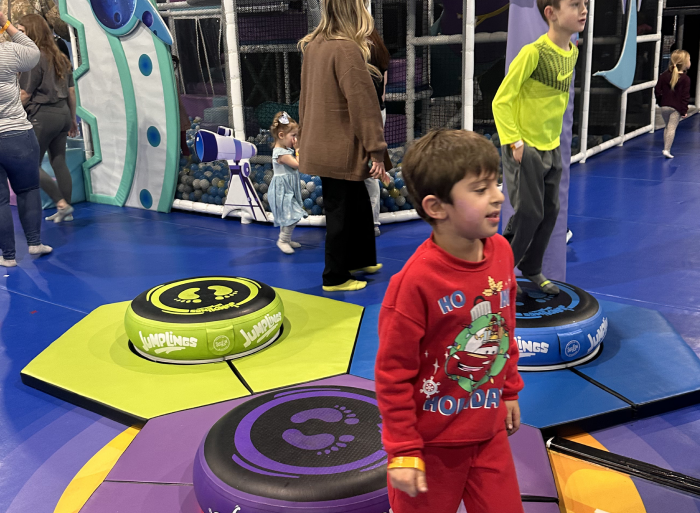 Interior play area at Hyper Kidz Wheaton