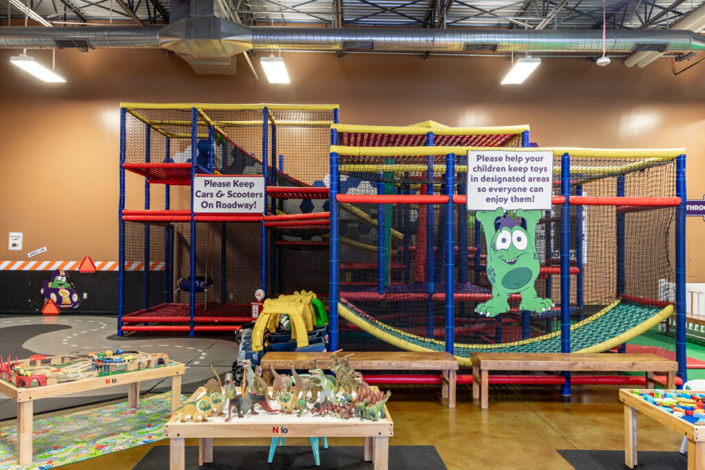 Jabbers indoor playground structure