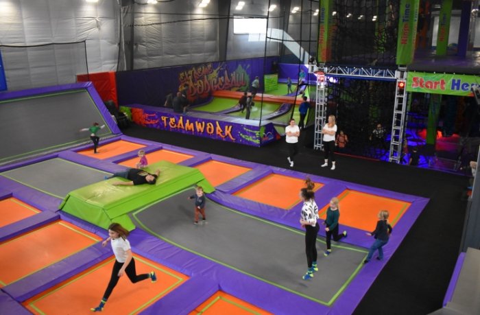 JumpTime trampoline area