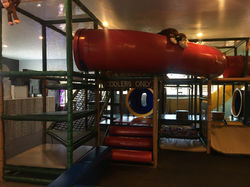 Toddler-only section at Jungle Gym's Indoor Play Center & Cafe.