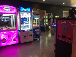 Arcade area at Jungle Gym's Indoor Play Center & Cafe.