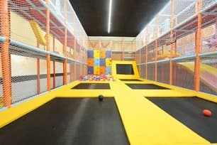 Trampoline zone at Keiki Kingdom Honolulu