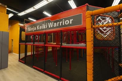 Ninja course at Keiki Kingdom Aiea