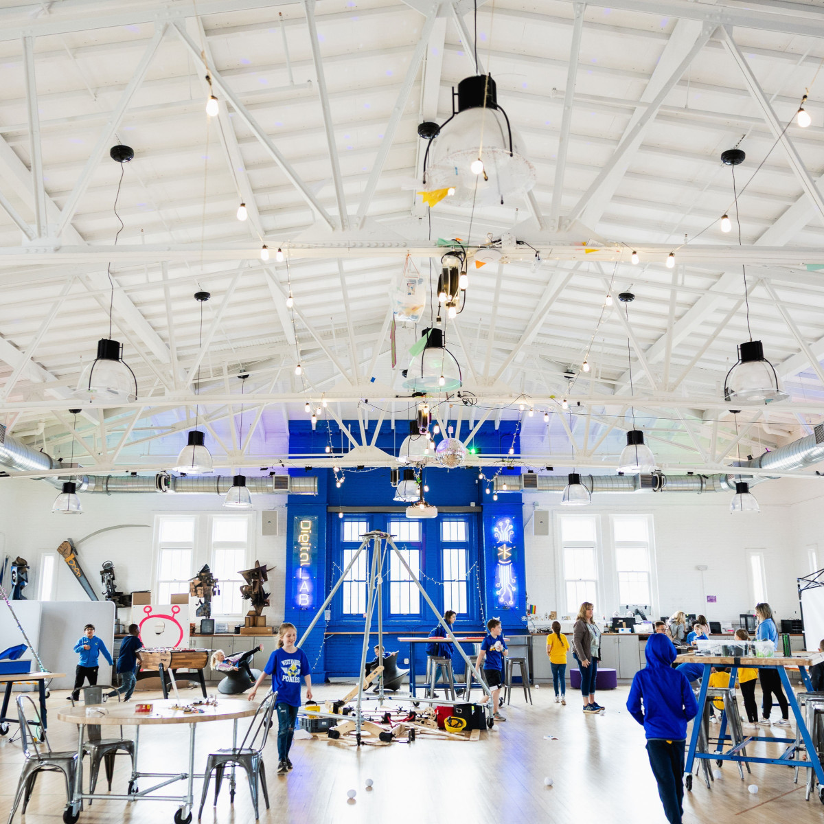 Curiosity Hall building area at Keystone Kidspace.