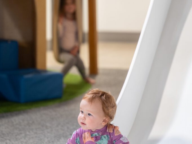 Kickin' It Kids Gym indoor playground area