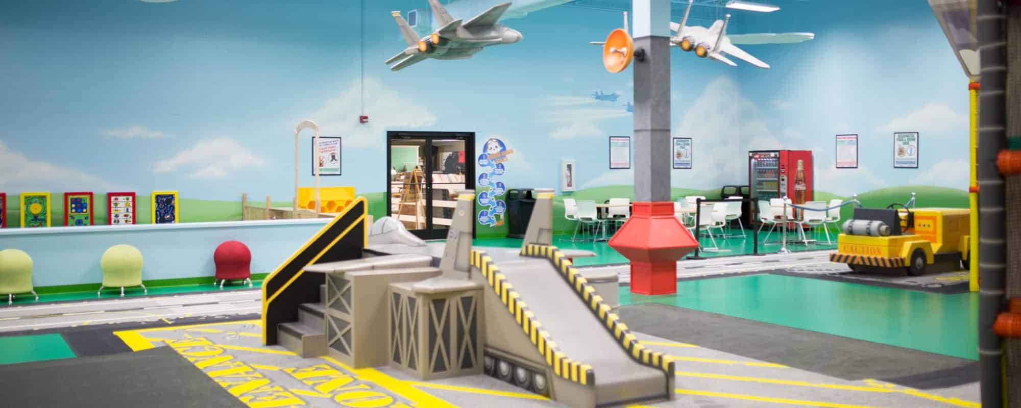 Additional view of Kiddie Hawk Playground interior