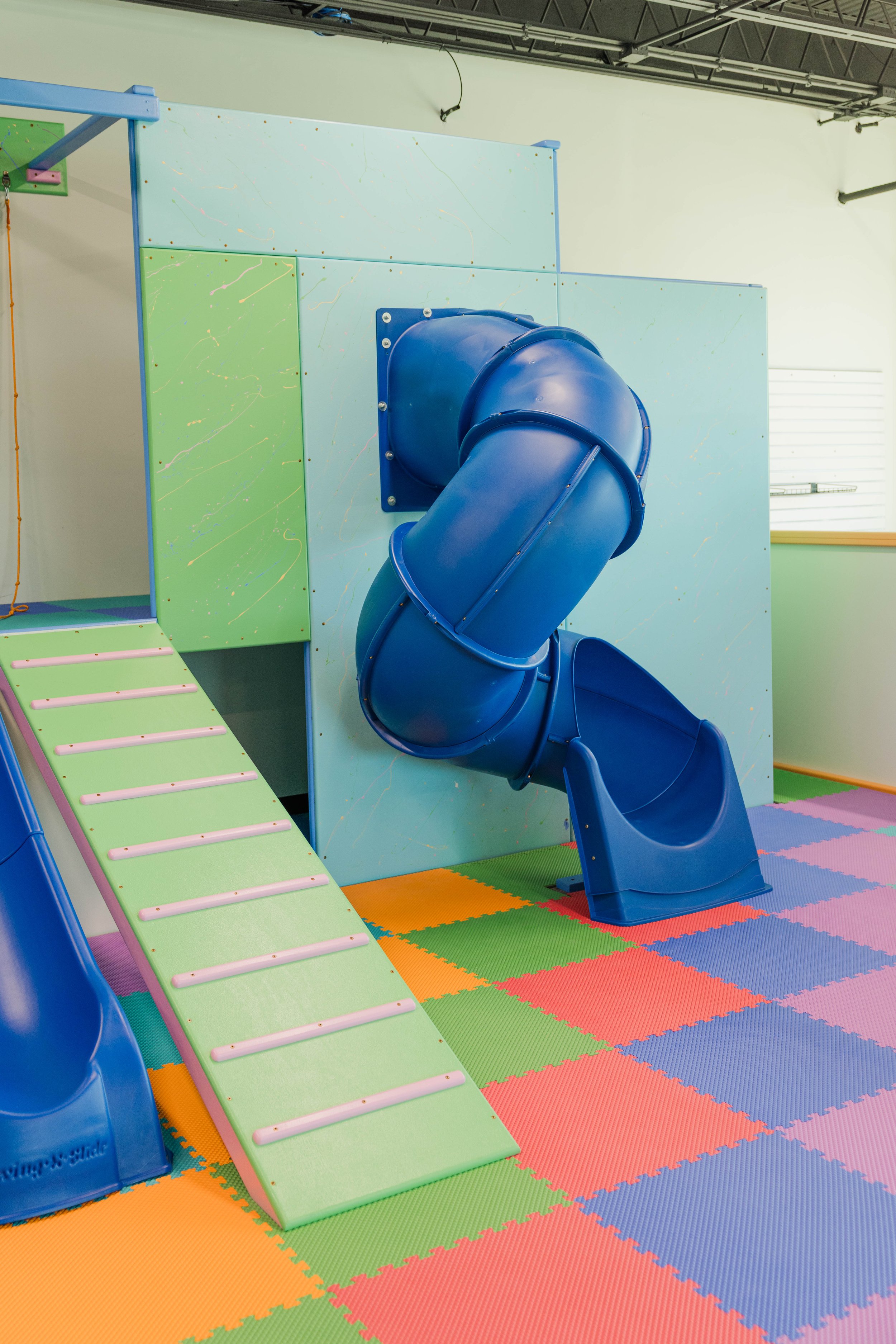 Main play structure at KIDNETIX NC