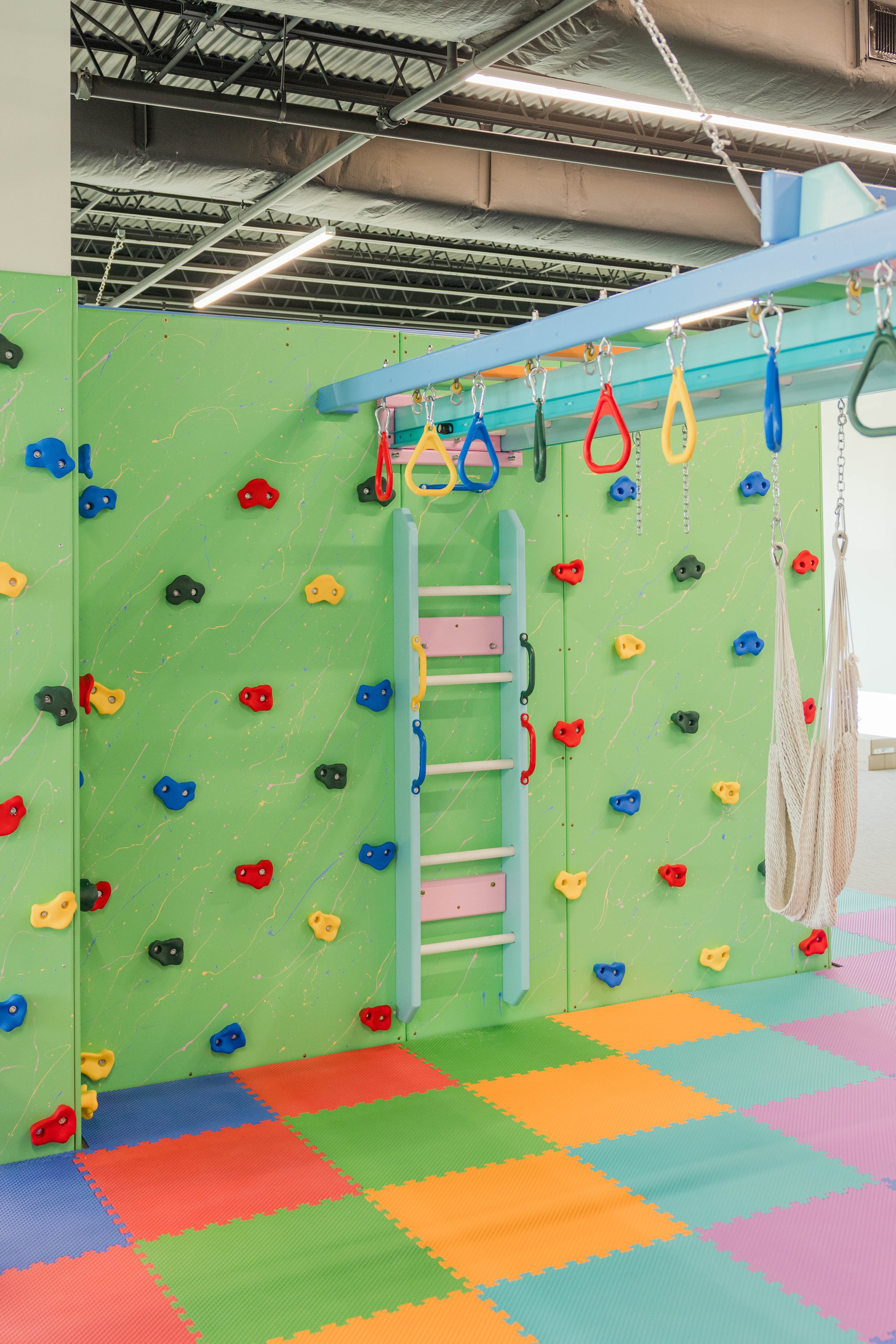 Additional indoor play view at KIDNETIX NC