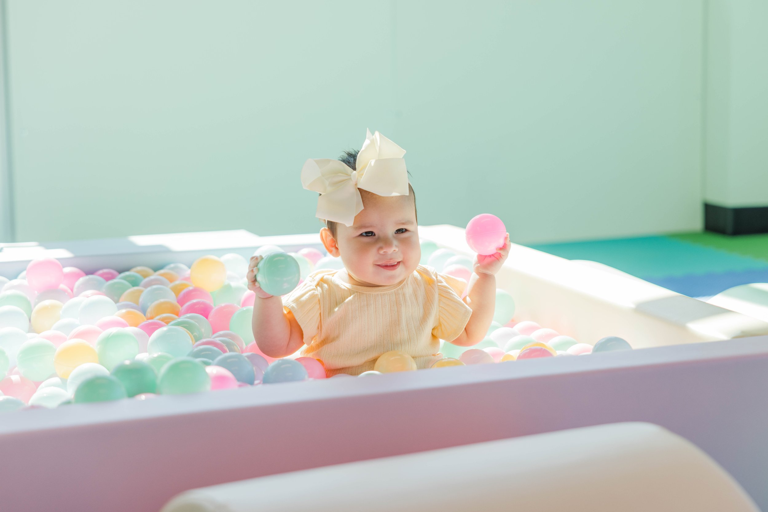 Play equipment details at KIDNETIX NC