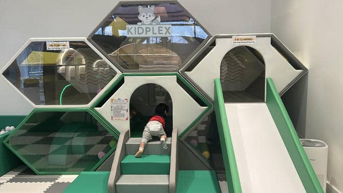 Infant and toddler play area at Kidplex.