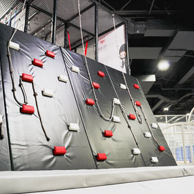 Indoor climbing wall at Kids City Kapolei
