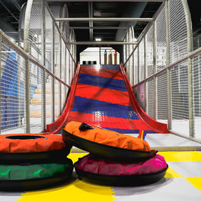 Tube-slide run inside Kids City Kapolei