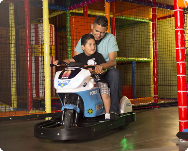 Additional Kids Empire play area view.