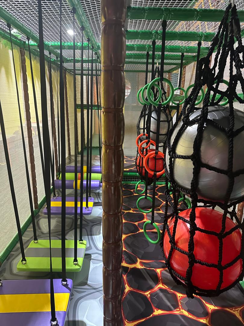 Indoor playground structure at Kids Ultimate Playground Albany