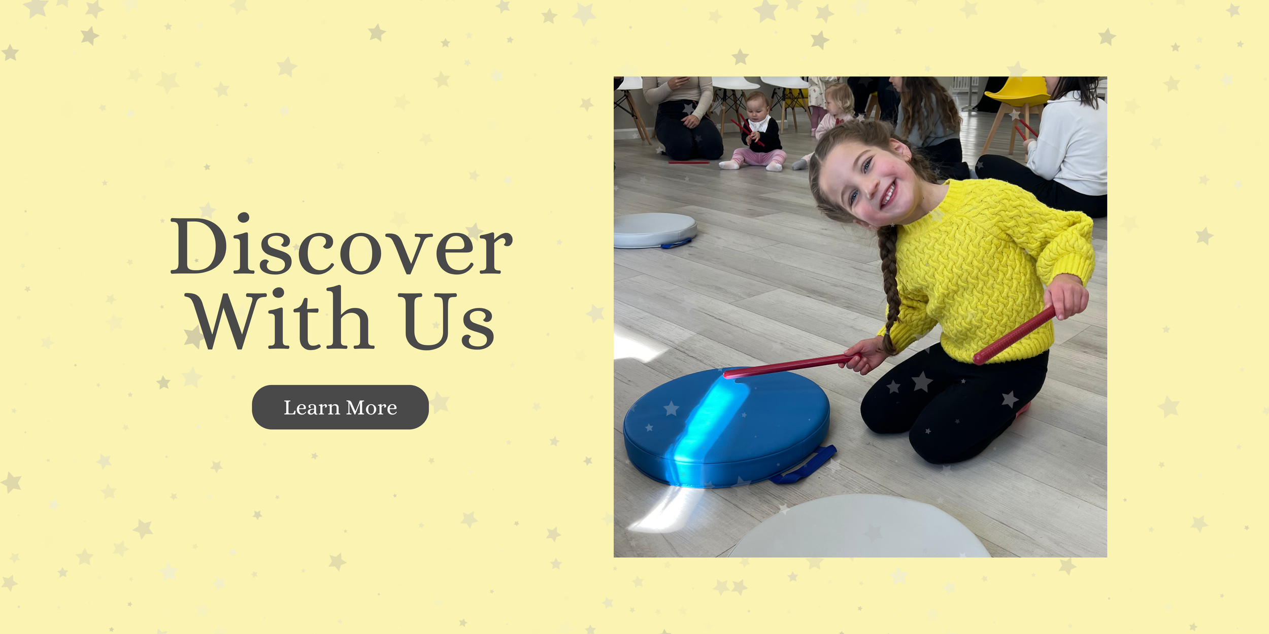 Child playing during a La La Land class or open-play session.