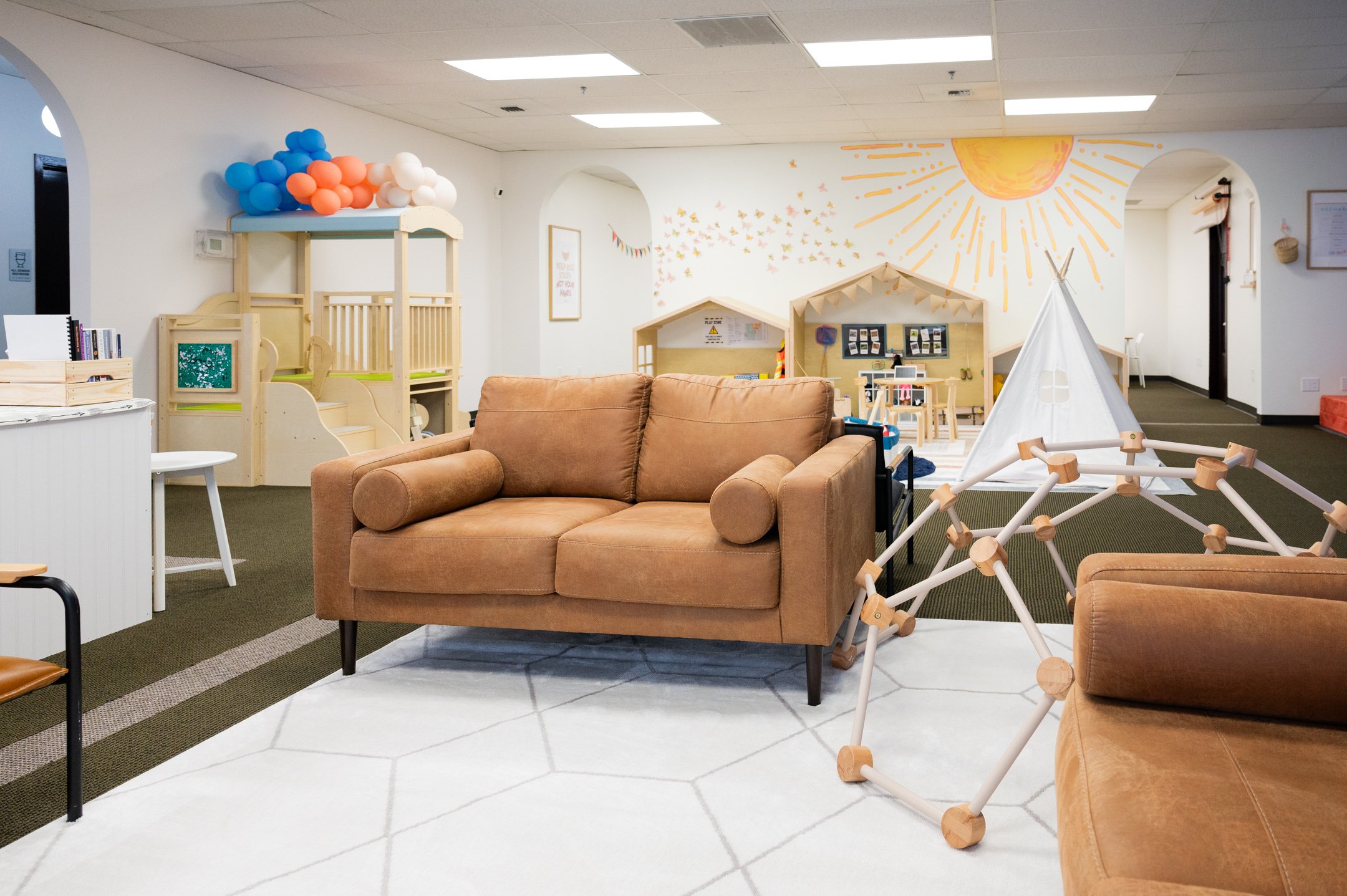 Play structures and toy stations at Laro Tayo