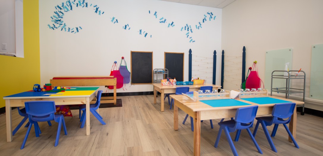 Art and activity tables at LilyPad Cincinnati