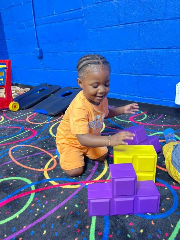 Children’s activity area at Magical Vibe Parties