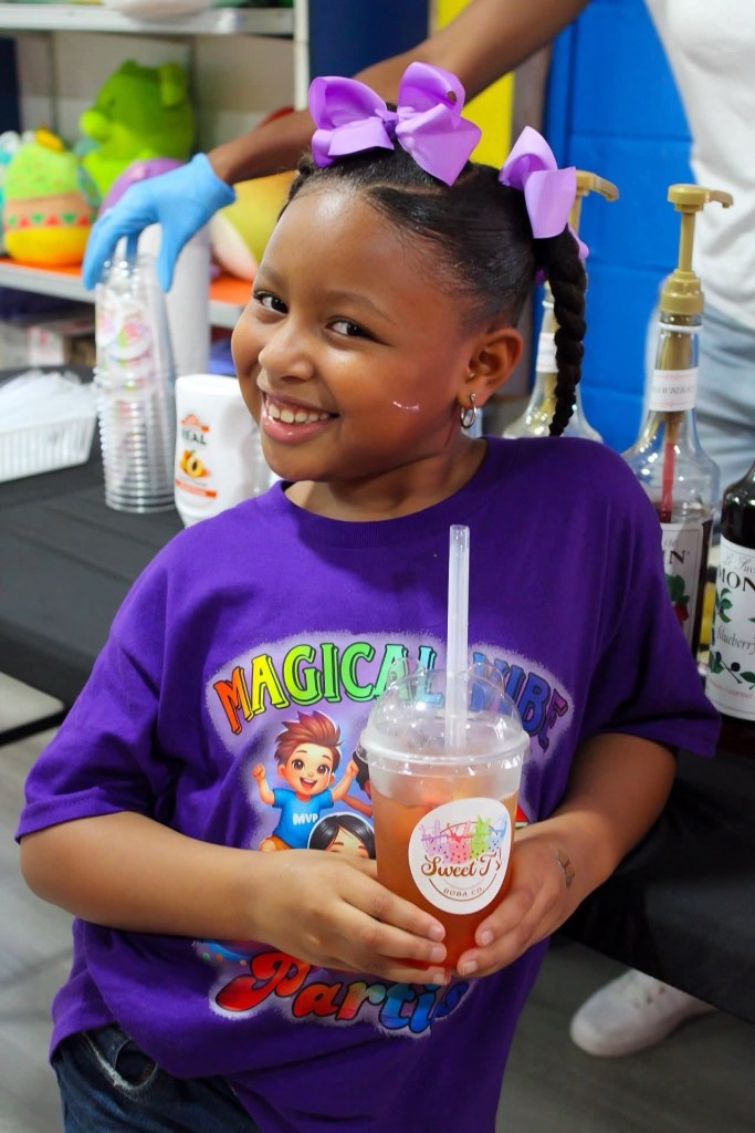 Guest area at Magical Vibe Parties Greenville