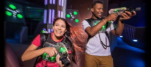 Laser tag arena at Malibu Jack's Quad Cities