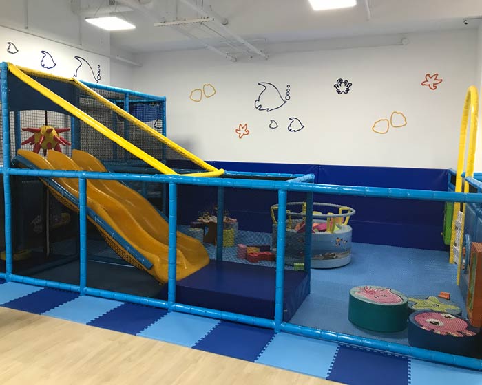 Play area for younger children at Marina Kids.